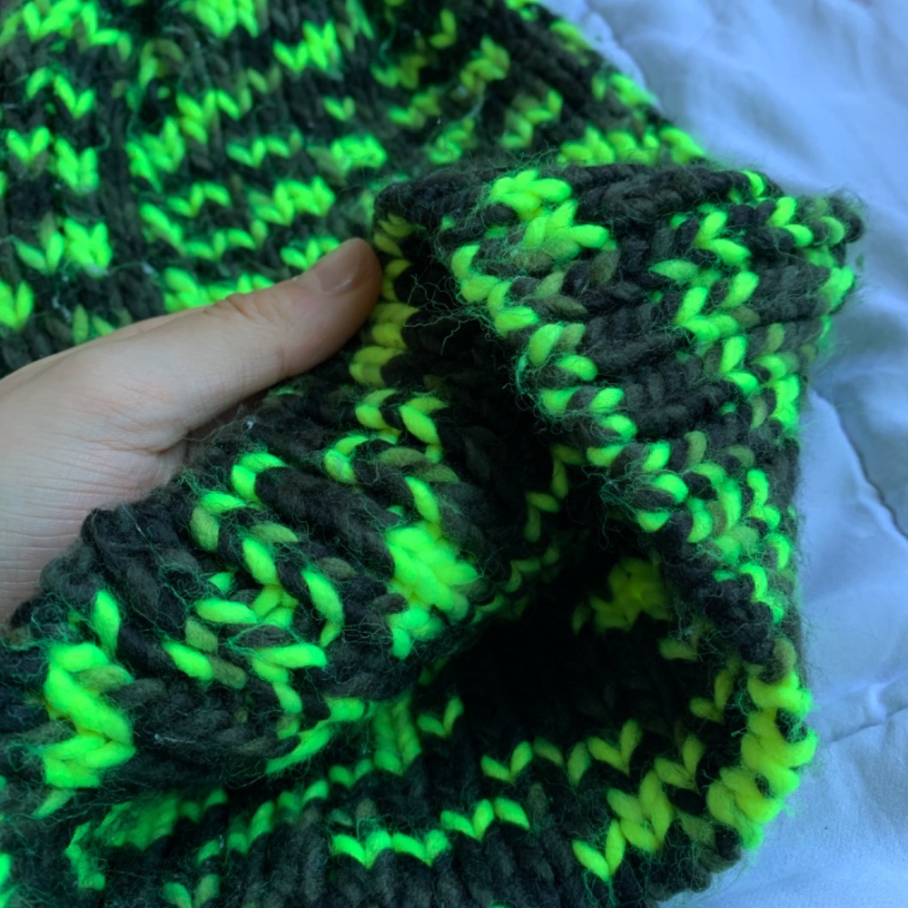 Neon Beanie - Picture 2 of 2